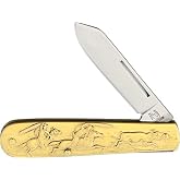 Rough Rider Cowboy Knife Brass RR1457