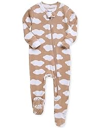 VAENAIT BABY Toddler Boys Girls Solid Footie Pajama