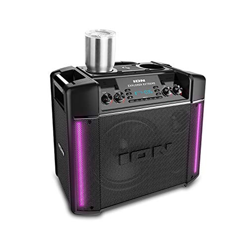 ION Audio Explorer Extreme High Power All Weather Speaker with Wireless Charging