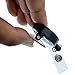 Bulk 100 Pack - Bulk Premium Black Retractable Name Badge Reels with Alligator Swivel Clip & Vinyl Card Holder Strap by Specialist ID