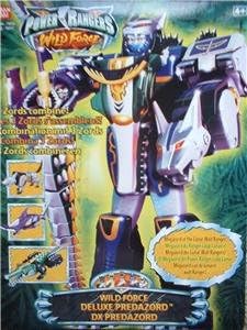 power rangers wild force predazord toy