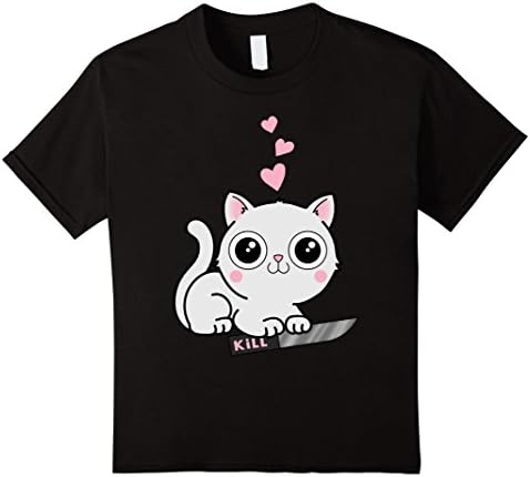 Kids Kitty Hearts Kill 4 Black