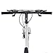 Hiland Road Hybrid Bike for Men Urban City Commuter Bicycle Silver Sthumb 2