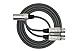 Kirlin Cable Y-301-06 - 6 Feet - XLR Male to Dual XLR Female Y-Cable
