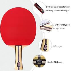 DHS Ping Pong Paddles Professional Table Tennis