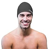 Msicyness Swim Caps for Men Women Silicone Stretchy Swimming Pool Water Hats Unisex Adult Youth Size
