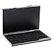 SD Card Holder, WOVTE Aluminum SD TF Micro SD Memory Camera Card Case Holder Protecter Storage,Black