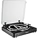 Audio Technica AT-LP60BK Turntable (Black) w/ Knox Vinyl Brush & Extra Stylus