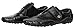 CAIHEE Men 's Casual Leather Stitching Fashion Walking Driving Shoes Slip-On Loafers(8 D(M) US, Black)