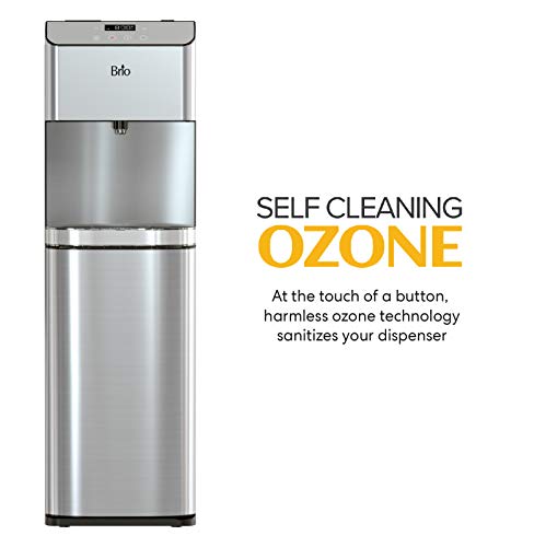 brio moderna ice dispenser & bottom load water cooler