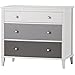 Little Seeds Monarch Hill Poppy 3 Drawer Dresser, Gray