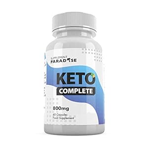 Keto Complete - Keto Diet Pills for Men & Women -1 Month Supply- Vegetarian Friendly - SUPPLEMENT PARADISE