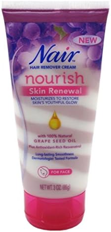 Nair Hair Remover Nourish Skin Renewal Face 3 Ounce (88Ml) (3 Pack)