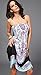 Shawhuaa Womens Sexy Vintage Strapless Summer Sun Dress Beachwear X-Large Black