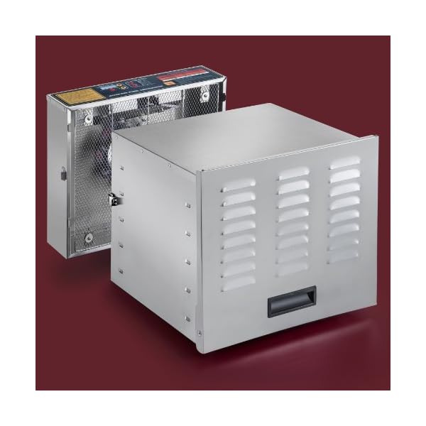 STX-INTERNATIONAL-Dehydra-STX-DEH-1200W-XLS-10-Tray-Stainless-Steel-Digital-Food-Dehydrator-1200-watt