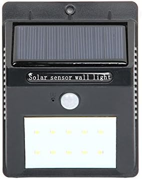 Helround Solar Lights 10 LED Waterproof Wireless Motion Sensor Outdoor Light for Patio,Deck Yard,Garden with Motion Activated Security Light