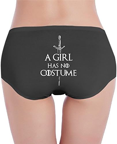 BELKe120 Women A Girl Has No Costume 2016 Halloween Plain Briefs Hipster Underwear Panties