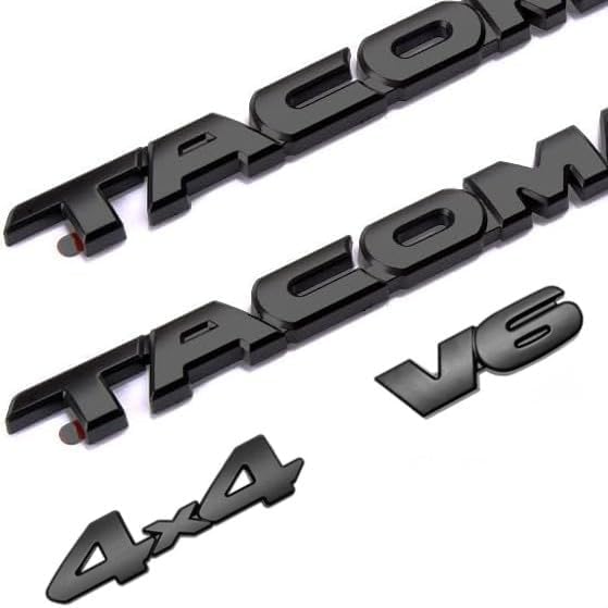 Photo 1 of Blackout Overlay Emblem Kit Compatible with 2016-2024 (4pc)