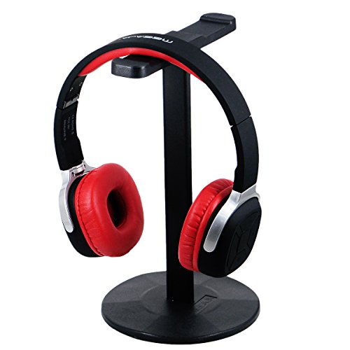 Headphone Stand Holder, Meeaja Double Hanging Universal Aluminum Alloy