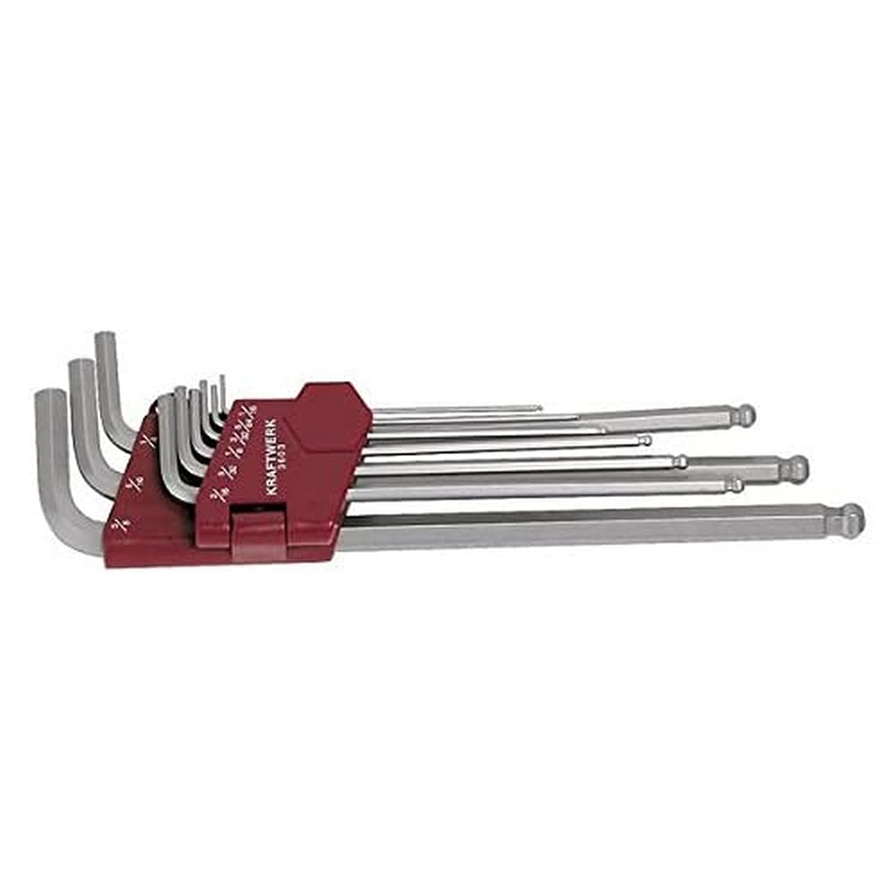 kraftwerk-Set Ball 3603-9 PZS. Key, Hex Pulg.