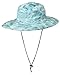 Aqua Design Mens Camo Boonie Sun Protection Wide Brim Hat, Aqua Sky