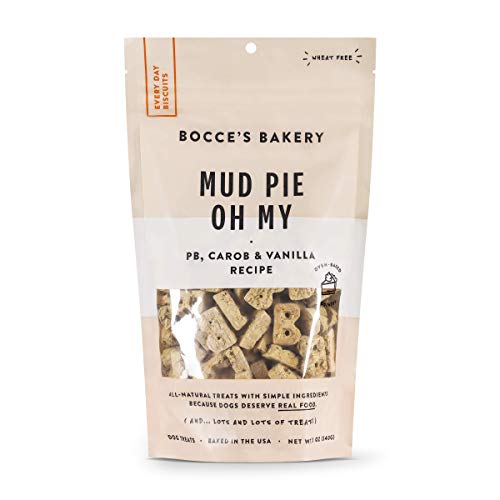 Bocce's Bakery - Everyday Dog Treats, Mud Pie Oh My Biscuits, 12 oz
