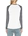 Sarin Mathews Women's Casual V Neck Loose Fit Long Sleeve T-Shirt Blouse Tops LightGrey XL