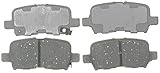 ACDelco 14D865C Advantage Ceramic Rear Disc Brake Pad Set with Wear Sensor