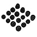 Sunmns Silicone Eartips Eargels Ear Tips Gels Bud Compatible for LG Tone Pro HBS-750 770 800 810 900 910 Headset, 8 Pairs