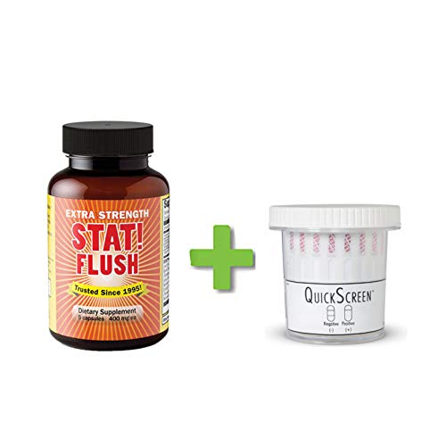 STAT Flush Detox 5 Capsules Extra Strength with 12 Panel Quickscreen