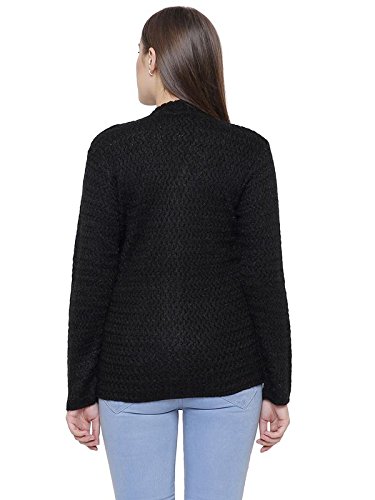 matelco v-neck woollen cardigan with pockets for women