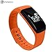 Waterproof Activity Tracker, InnKoo U8 Fitness Tracker Pedometer Watch Steps Calories Counter Smart Bracelet Wristband Sports Band Sleep Tracker, for Women Men Kids Seniors Bluetooth Sync (Orange)