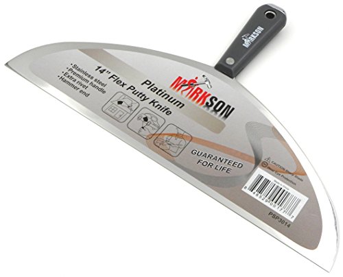 Markson Platinum Series Stainless Steel Putty Knives (14" Scraper)