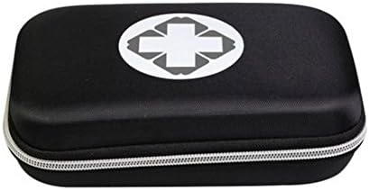 Lanticy First Aid Pouch Box, Empty Waterproof Medicine Storage Bag Portable Medical Package Emergency Medical Kit Survival Medicine Pills Pocket Container Perfect for Home Car Travel Outdoor
