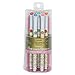 Sakura Ballpoint Pen for Decoration, Decorese Pastel 5 Color Set A, Fruity Color (DB206P5A)