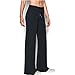 Under Armour Womens Favorite Wide Leg Pant, Black, Medium