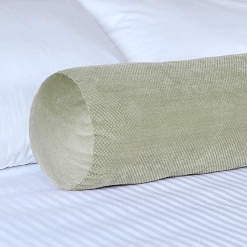 Amazon Com Berkshire Blanket Opulence Bolster Pillow Green