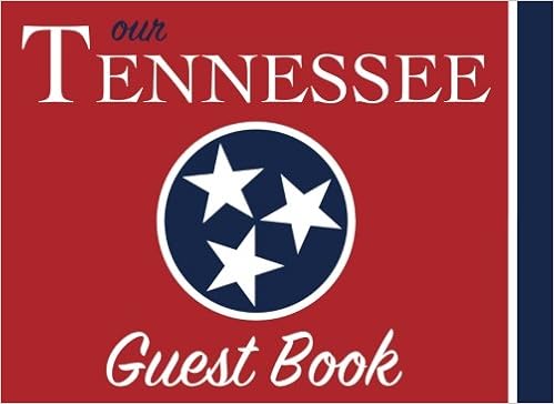Our Tennessee Guest Book 100 Pages 8 25 X 6 In Matte Cover