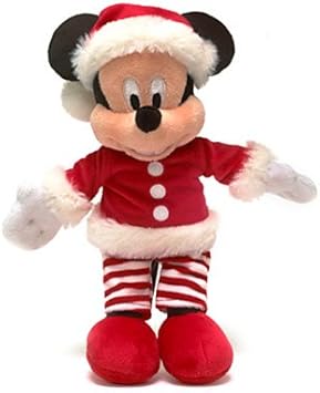 Babbo Natale Disney.Disney Store Topolino 25cm Peluche Versione Babbo Natale Originale Amazon It Giochi E Giocattoli