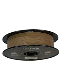 Madera de 1,75 mm PLA 3d Printer Filament 1 kg Spool (2.2 libras) Dimensional Accuracy +  0,03 mm