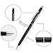Cambond Ballpoint Pens Black, Black Ink Pen 1.0 mm Medium Point for Men Women Police Uniform Office Business Daily Writing, 5 Pack - CP0101