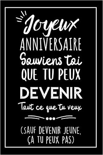 Heureux Anniversaire Carnet De Notes Idée Cadeau