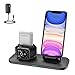 Wireless Charger, 3 in 1 Charging Station for Apple, Wireless Charging Stand Apple Watch Charger for Apple Watch and iPhone Airpod Compatible for iPhone X/XS/XR/Xs Max/8 Plus iWatch 4 3 2 1 Airpods1 3