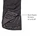 Arctic Quest Childrens Water Resistant Ski Snow Bib Black 7/8
