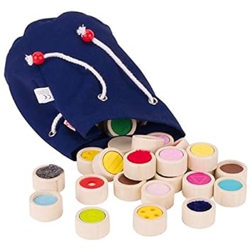 Brainsmith Sensory Pair Set - Wooden Toys - Brainsmith - Sensory Toys - Early Learning - Brain Development - 1+ Years - Birthday Gift for Children - 1St Birthday Gift