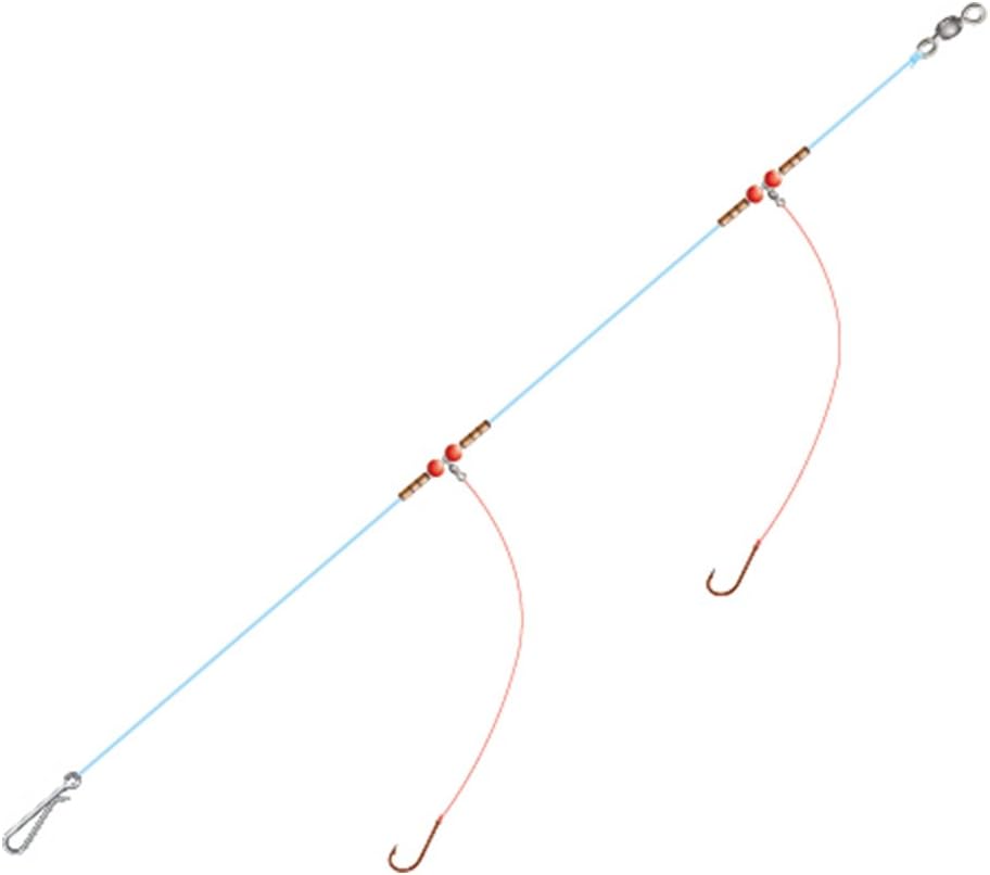 Ultima Flapper Sea Rig 2 Hook Clear, 1/0 Amazon.co.uk Sports