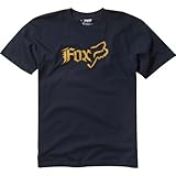 Fox Racing Side Head Men's Short-Sleeve Fashion T-Shirt/Tee - Navy