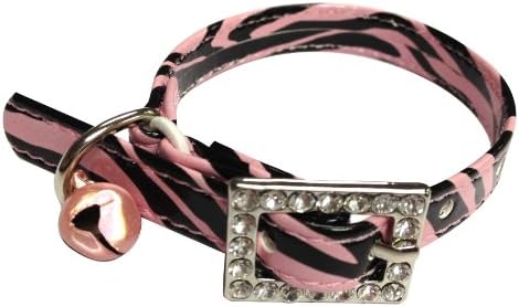 CATSPIA Tigris Cat Collar, Small, Pink