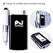 NATPLUS Professional Nail Drill Machine 30000 RPM Upgrade with Tool Bag Portable Rechargeable E-file Electric Nail File Wireless Manicure Pedicure Set Acrylic Nail Tool for Gel Nail 110-220V.