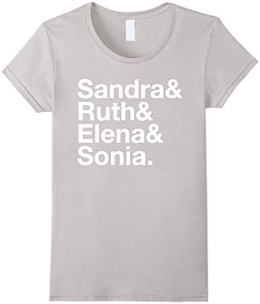 Womens US SUPREME COURT Female Justices Medium Silver